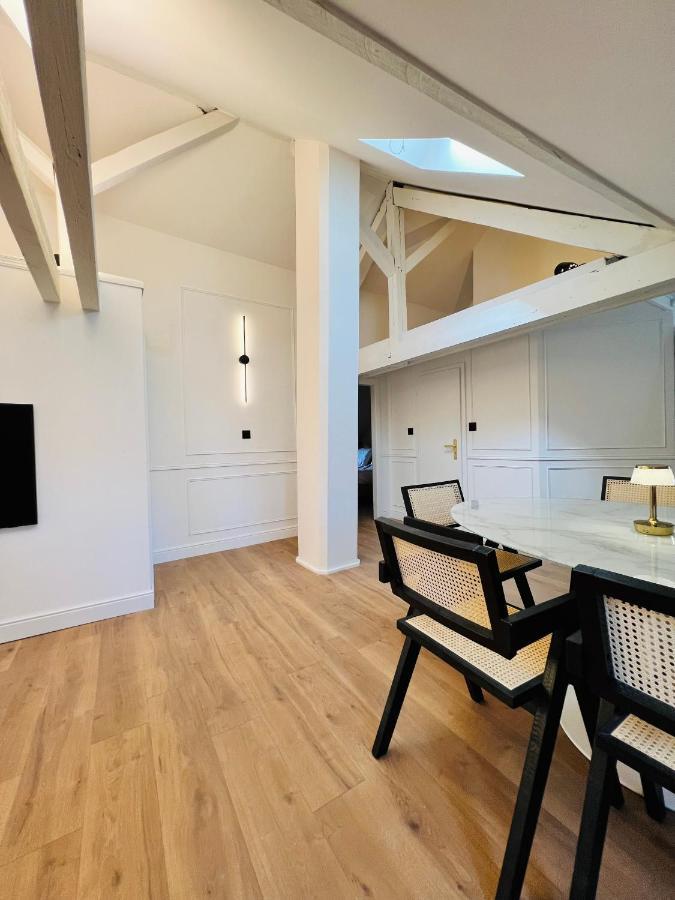 Chez Sandrine, Mon Appartement Elegant + Parking Strasbourg Exteriör bild