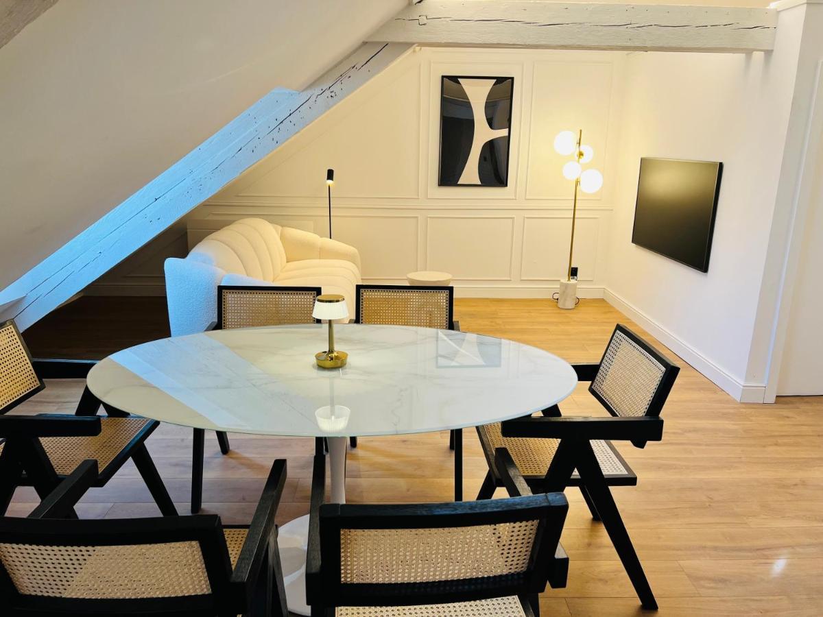 Chez Sandrine, Mon Appartement Elegant + Parking Strasbourg Exteriör bild