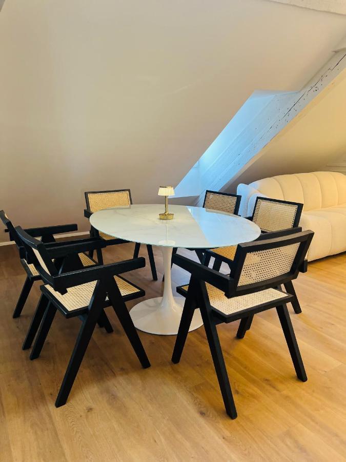 Chez Sandrine, Mon Appartement Elegant + Parking Strasbourg Exteriör bild