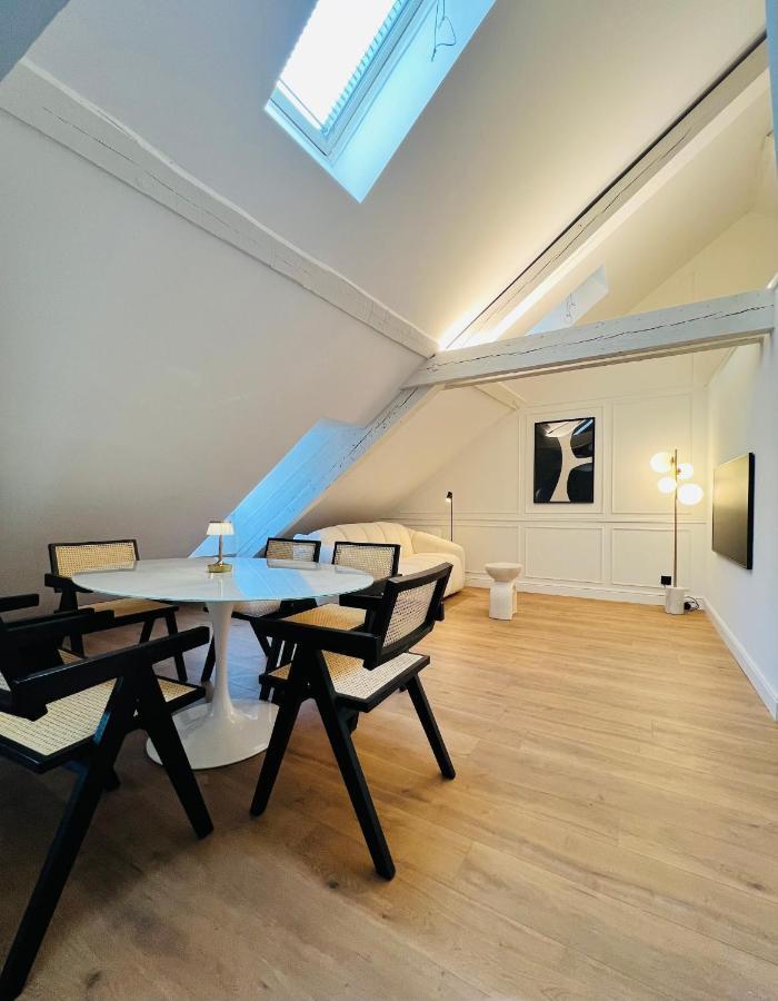 Chez Sandrine, Mon Appartement Elegant + Parking Strasbourg Exteriör bild